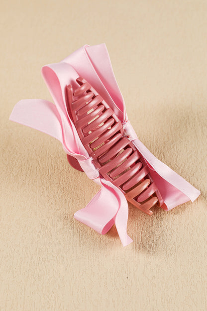 Mist Green Bow Decor Large Hair Claw Clip