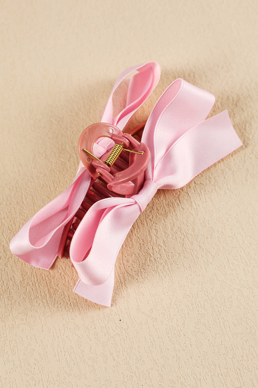 Mist Green Bow Decor Large Hair Claw Clip