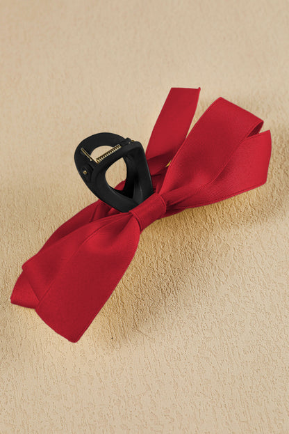 Mist Green Bow Decor Large Hair Claw Clip