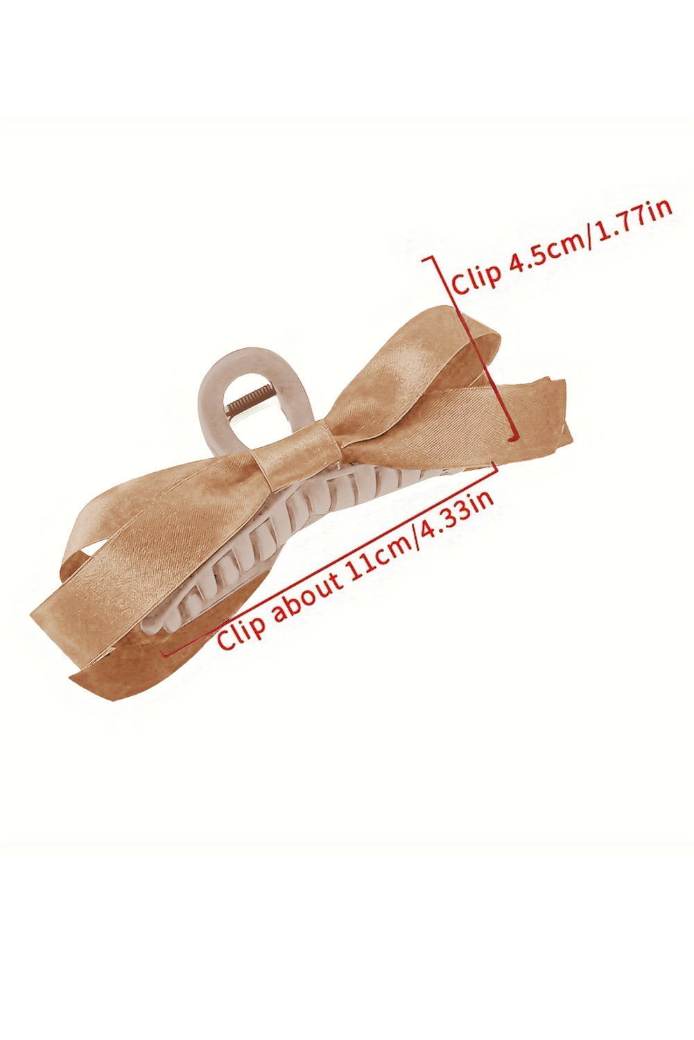 Mist Green Bow Decor Large Hair Claw Clip
