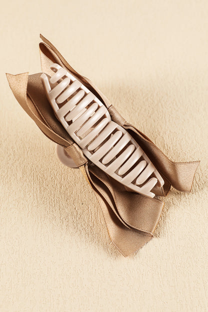 Mist Green Bow Decor Large Hair Claw Clip