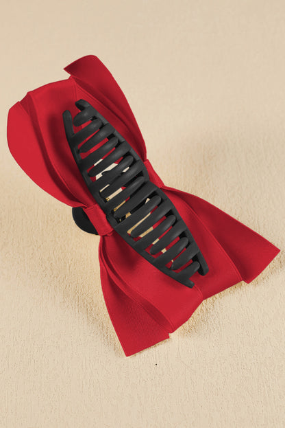 Mist Green Bow Decor Large Hair Claw Clip