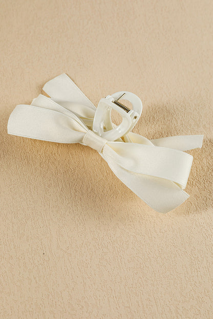 Mist Green Bow Decor Large Hair Claw Clip